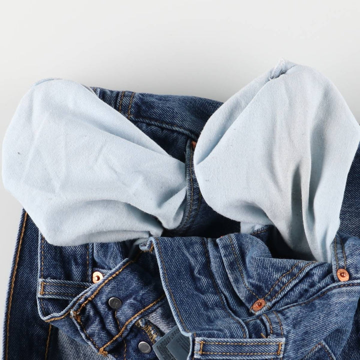Levi's 501 straight denim pants for men, size W37 cotton blue type Vintage Second Hand