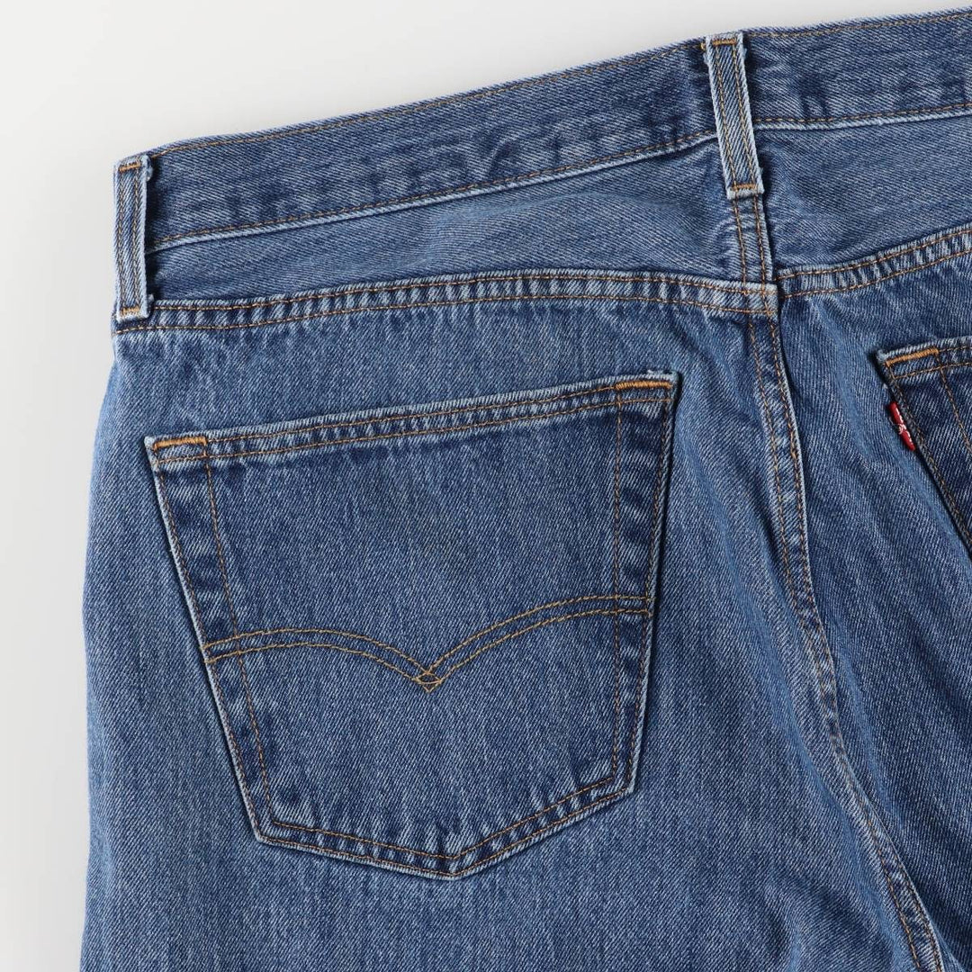 Levi's 501 straight denim pants for men, size W37 cotton blue type Vintage Second Hand