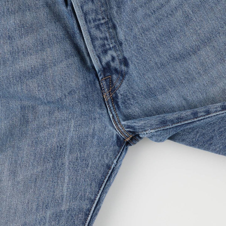 Levi's 501 straight denim pants for men, size W34 cotton blue type Vintage Second Hand