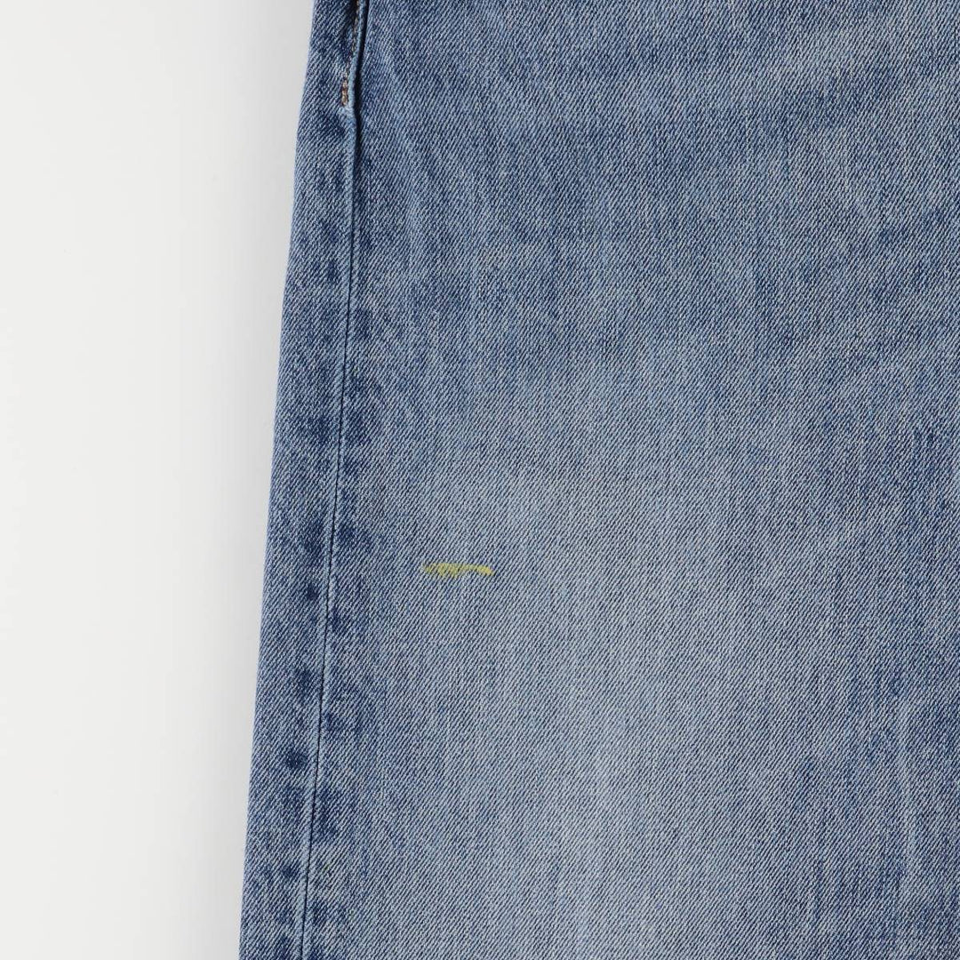 Levi's 501 straight denim pants for men, size W34 cotton blue type Vintage Second Hand