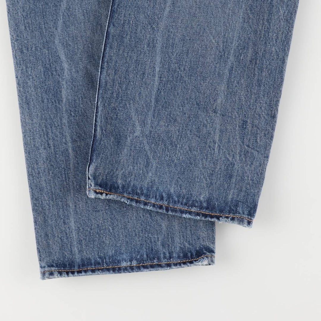 Levi's 501 straight denim pants for men, size W34 cotton blue type Vintage Second Hand