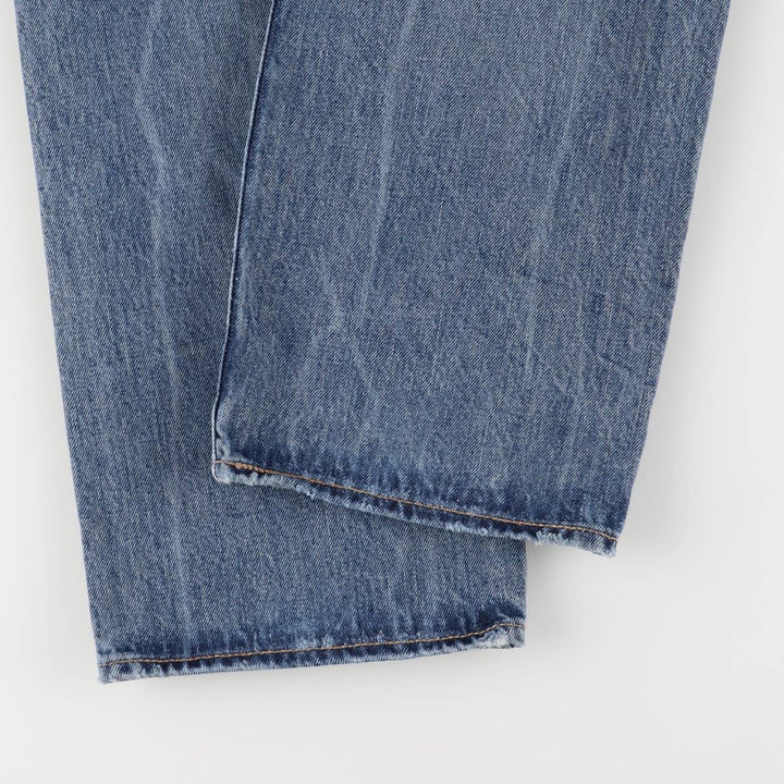 Levi's 501 straight denim pants for men, size W34 cotton blue type Vintage Second Hand
