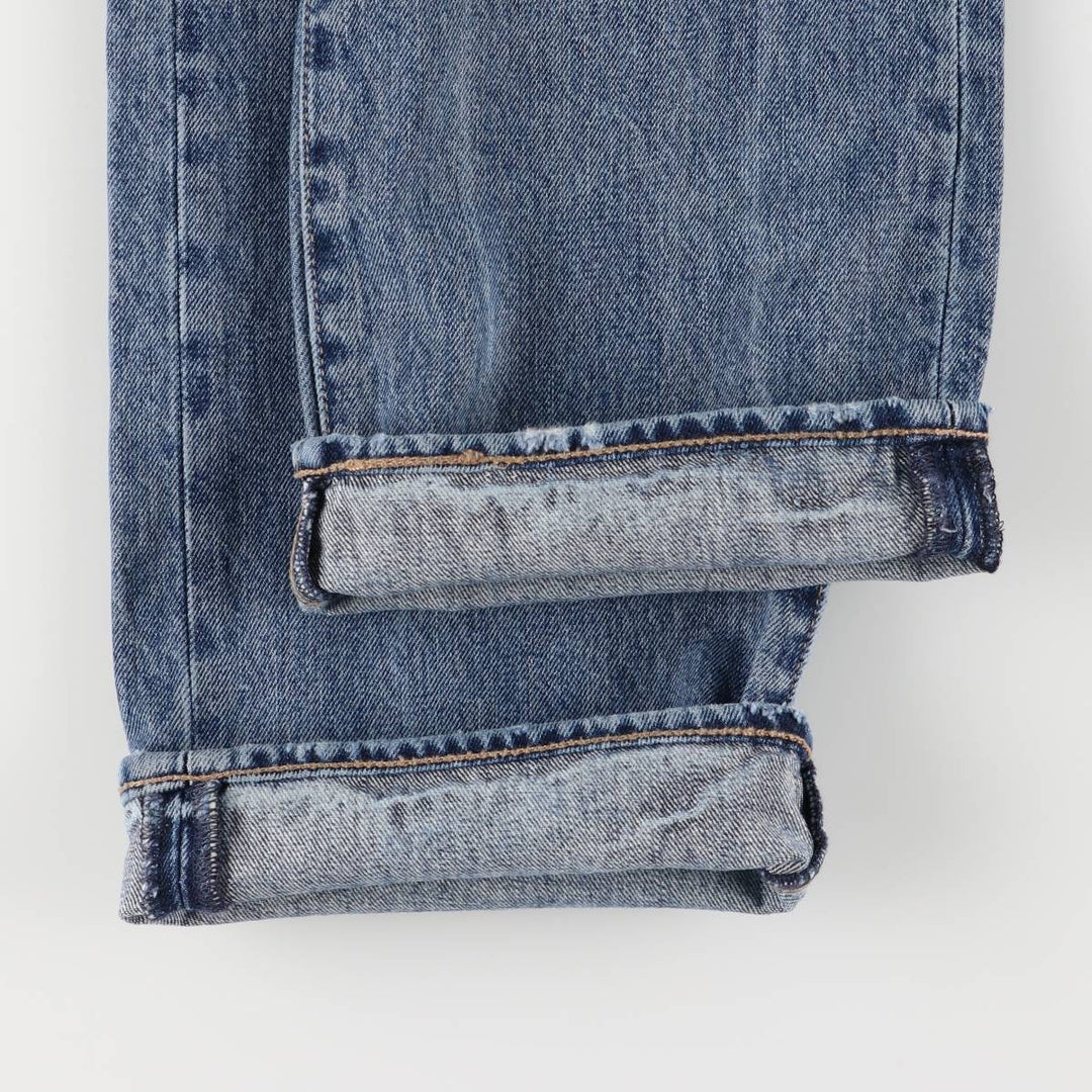 Levi's 501 straight denim pants for men, size W34 cotton blue type Vintage Second Hand