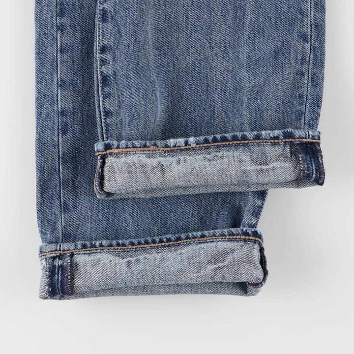 Levi's 501 straight denim pants for men, size W34 cotton blue type Vintage Second Hand