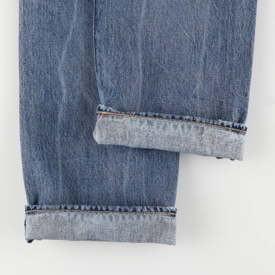 Levi's 501 straight denim pants for men, size W34 cotton blue type Vintage Second Hand