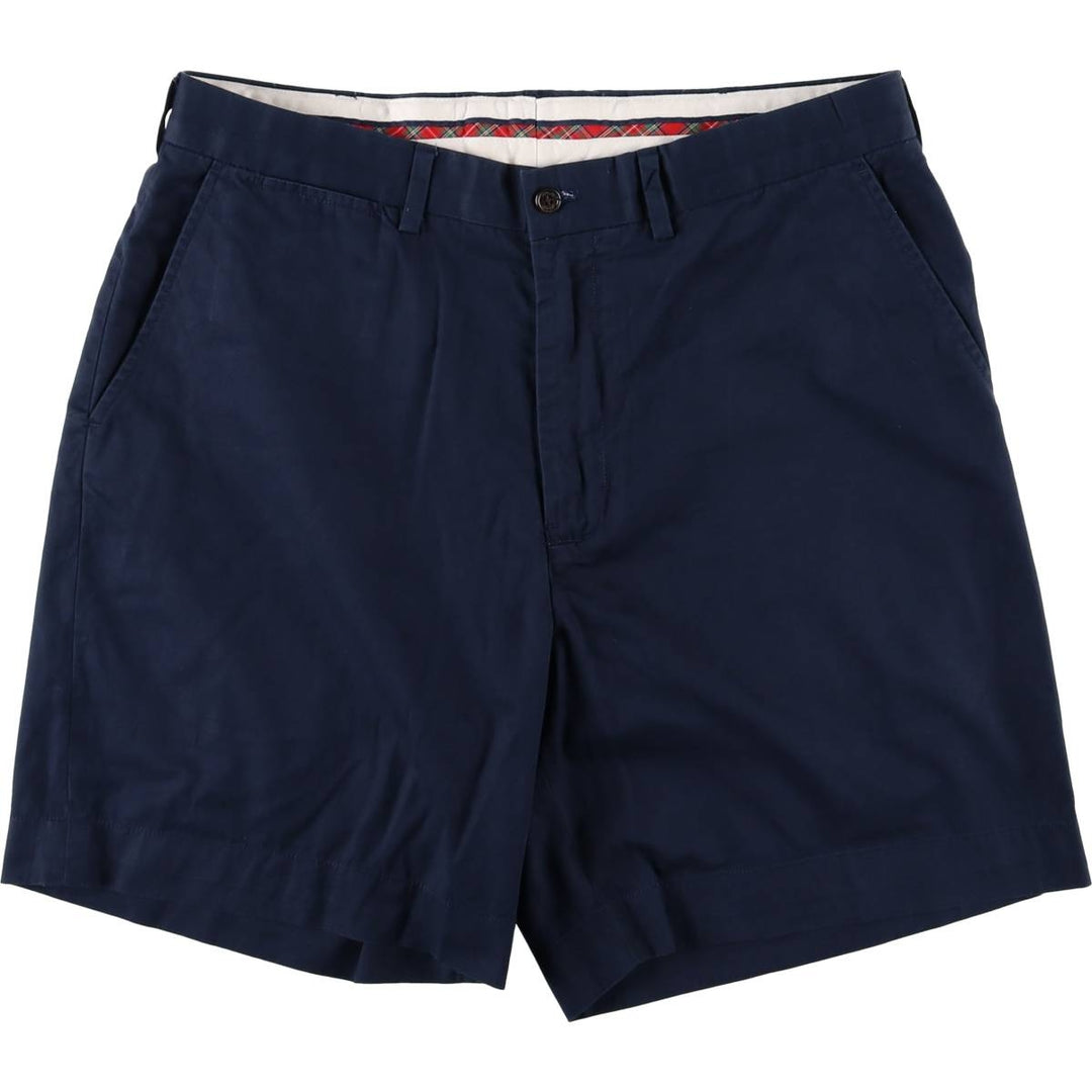 Ralph Lauren POLO GOLF chino shorts, men's size W35. cotton navy blue type Vintage Second Hand