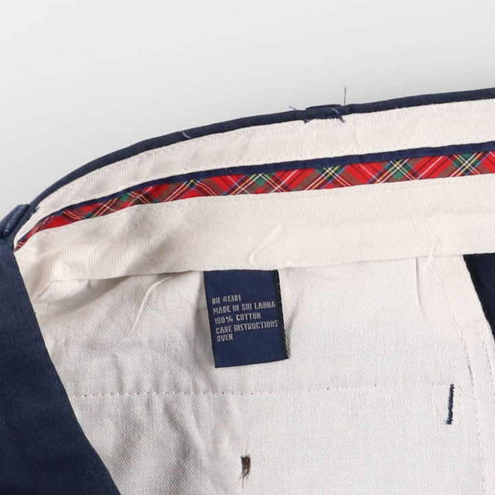 Ralph Lauren POLO GOLF chino shorts, men's size W35. cotton navy blue type Vintage Second Hand