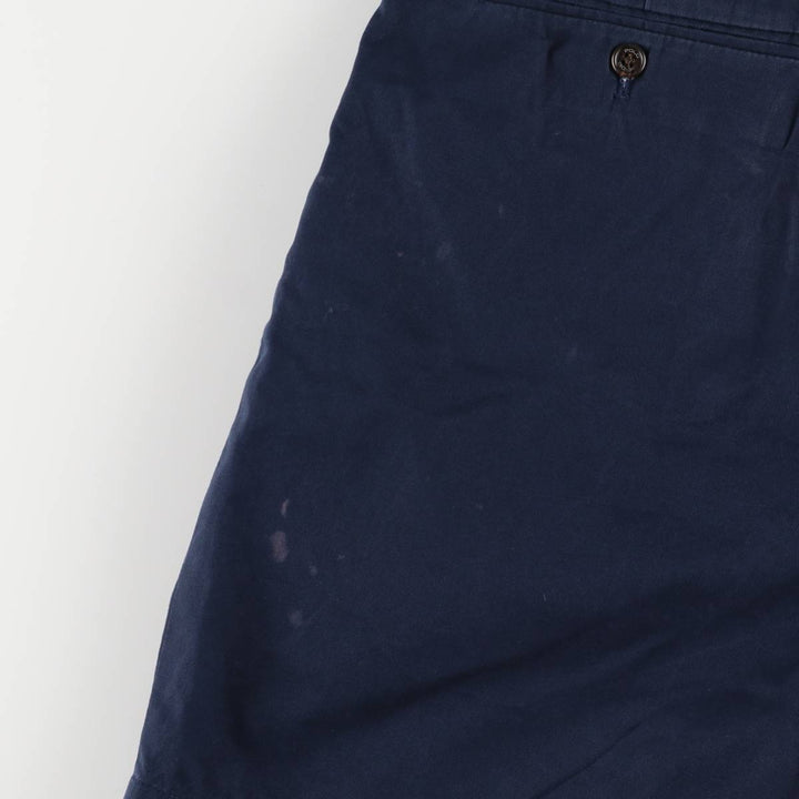 Ralph Lauren POLO GOLF chino shorts, men's size W35. cotton navy blue type Vintage Second Hand