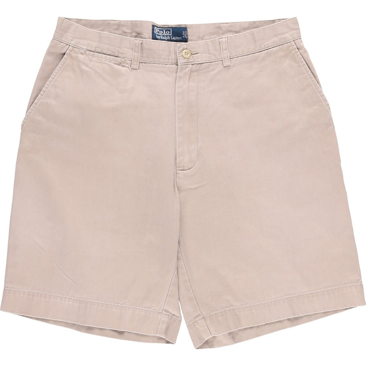 Ralph Lauren POLO by Ralph Lauren PROSPECT SHORT Chino shorts Short pants Men's W34 equivalent cotton Beige type Vintage Second Hand
