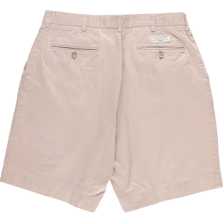 Ralph Lauren POLO by Ralph Lauren PROSPECT SHORT Chino shorts Short pants Men's W34 equivalent cotton Beige type Vintage Second Hand
