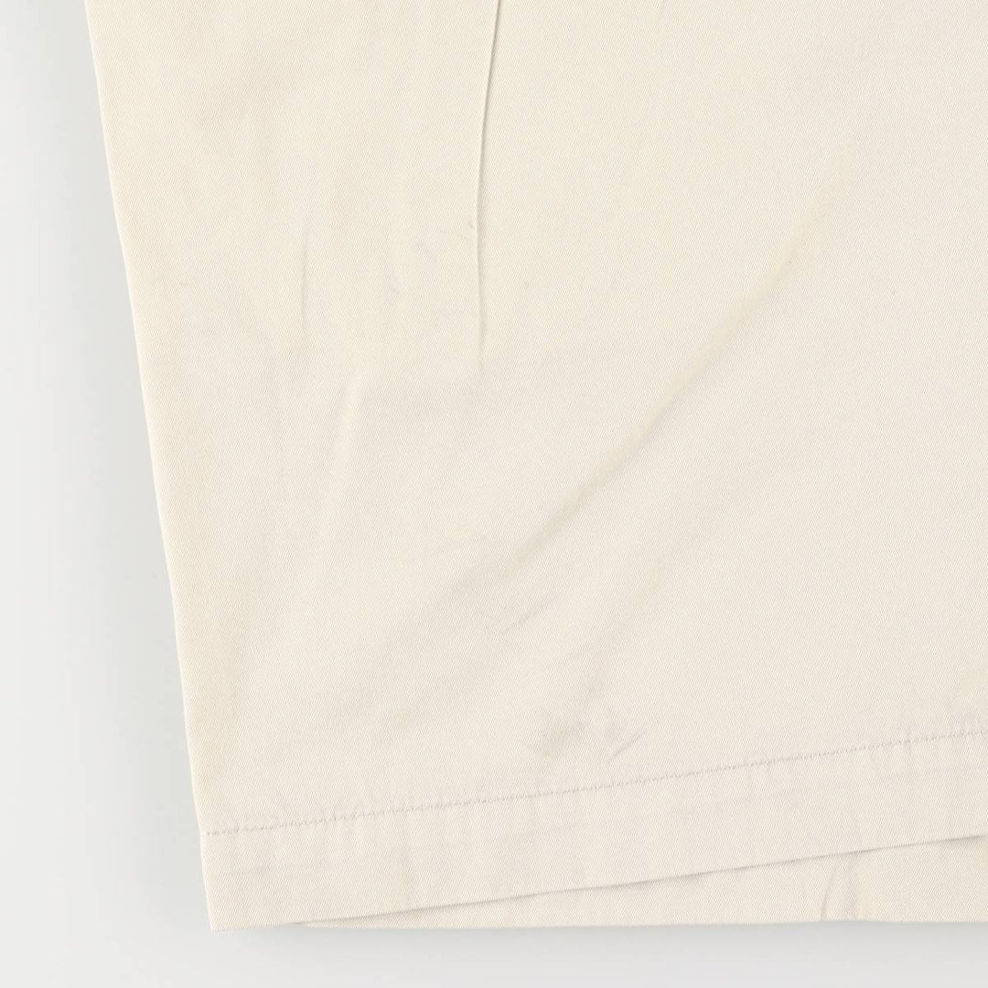 Ralph Lauren POLO by Ralph Lauren TYLER SHORT Two-pleat chino shorts, short pants, men's w35 equivalent cotton Beige type Vintage Second Hand