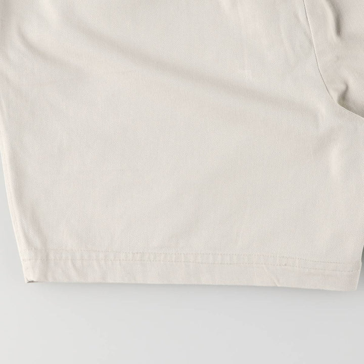 Ralph Lauren Polo Ralph Lauren Two-pleat Chino Shorts, Men's Size W34 cotton Beige type Vintage Second Hand