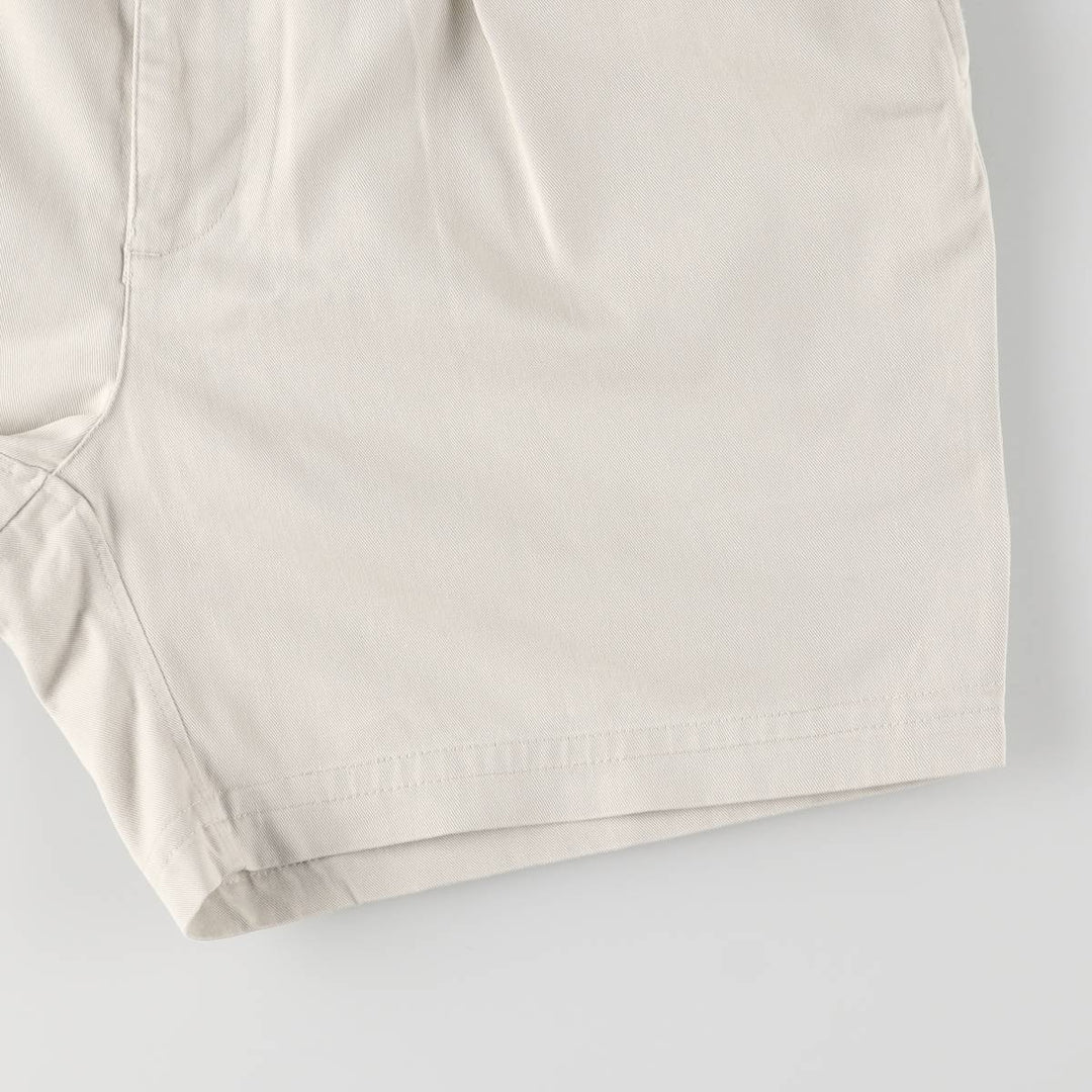 Ralph Lauren Polo Ralph Lauren Two-pleat Chino Shorts, Men's Size W34 cotton Beige type Vintage Second Hand