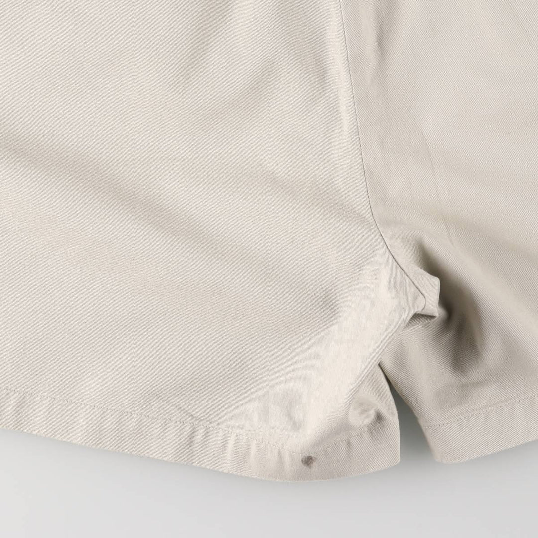 Ralph Lauren Polo Ralph Lauren Two-pleat Chino Shorts, Men's Size W36 cotton Beige type Vintage Second Hand