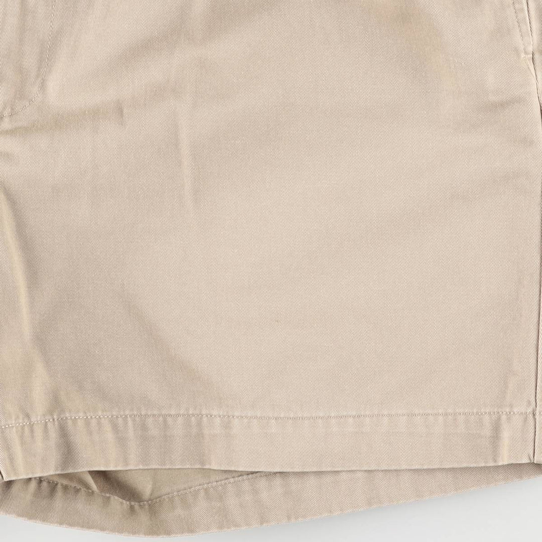 Ralph Lauren Polo Ralph Lauren Two-pleat Chino Shorts, Men's Size W36 cotton Beige type Vintage Second Hand