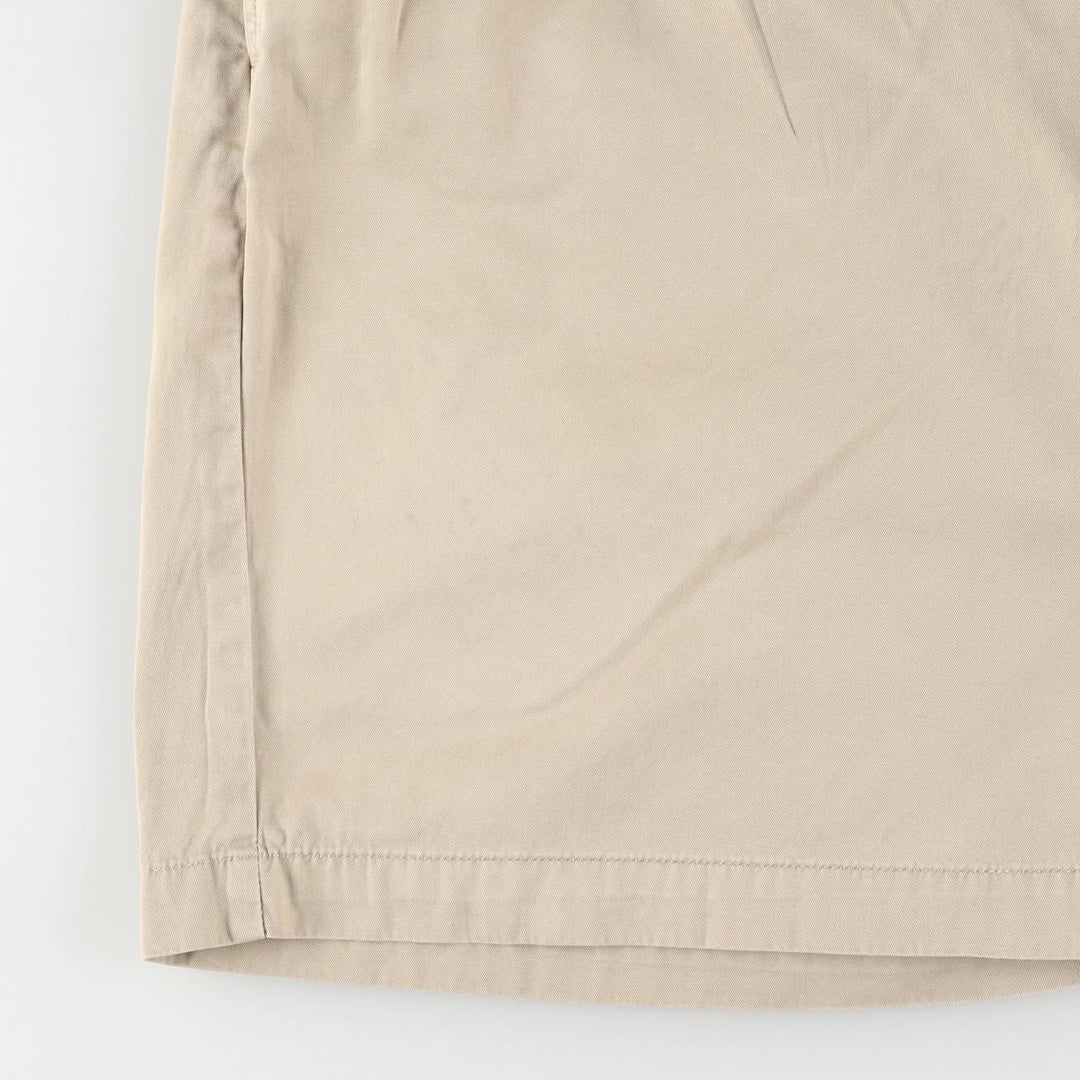 Ralph Lauren POLO GOLF Classic Golf Shorts, two-pleat chino shorts, men's size W37. cotton Beige type Vintage Second Hand