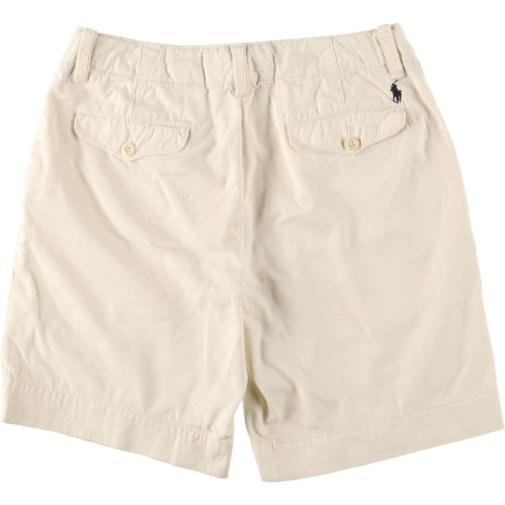 Ralph Lauren POLO by Ralph Lauren Chino Shorts Shorts Men's W33 equivalent cotton unbleached Vintage Second Hand