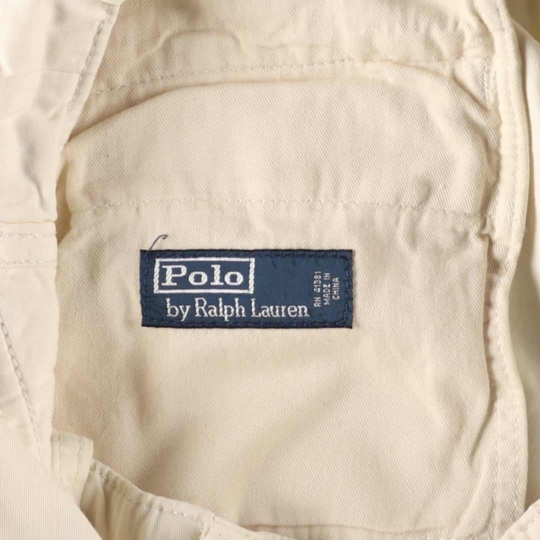 Ralph Lauren POLO by Ralph Lauren Chino Shorts Shorts Men's W33 equivalent cotton unbleached Vintage Second Hand