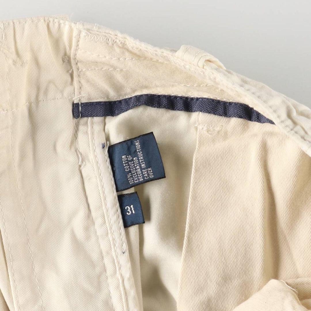 Ralph Lauren POLO by Ralph Lauren Chino Shorts Shorts Men's W33 equivalent cotton unbleached Vintage Second Hand