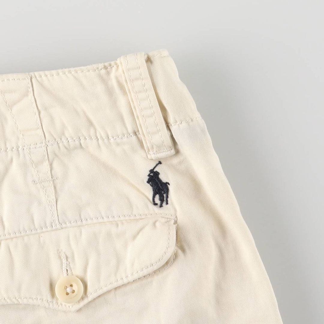 Ralph Lauren POLO by Ralph Lauren Chino Shorts Shorts Men's W33 equivalent cotton unbleached Vintage Second Hand