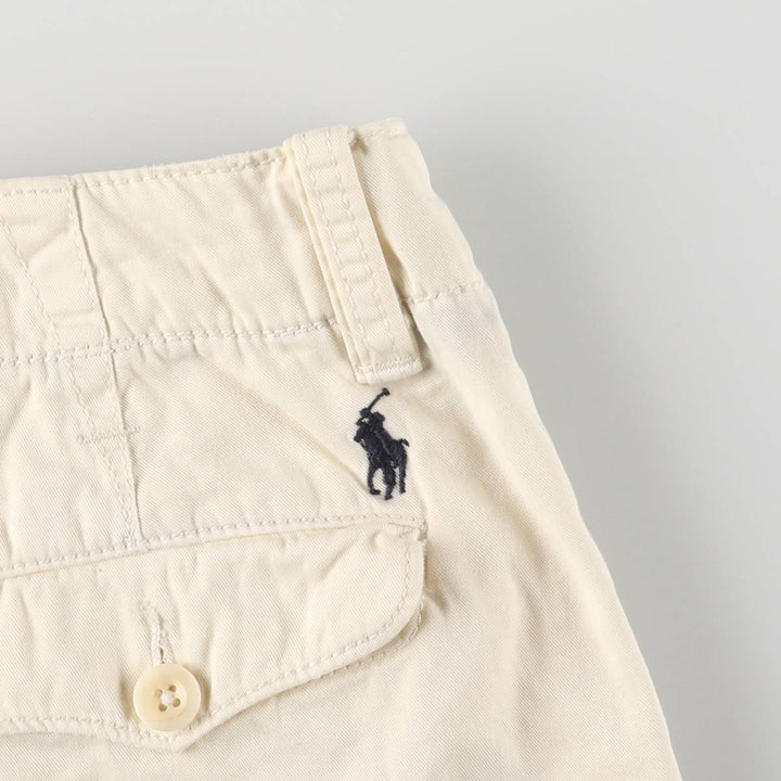 Ralph Lauren POLO by Ralph Lauren Chino Shorts Shorts Men's W33 equivalent cotton unbleached Vintage Second Hand