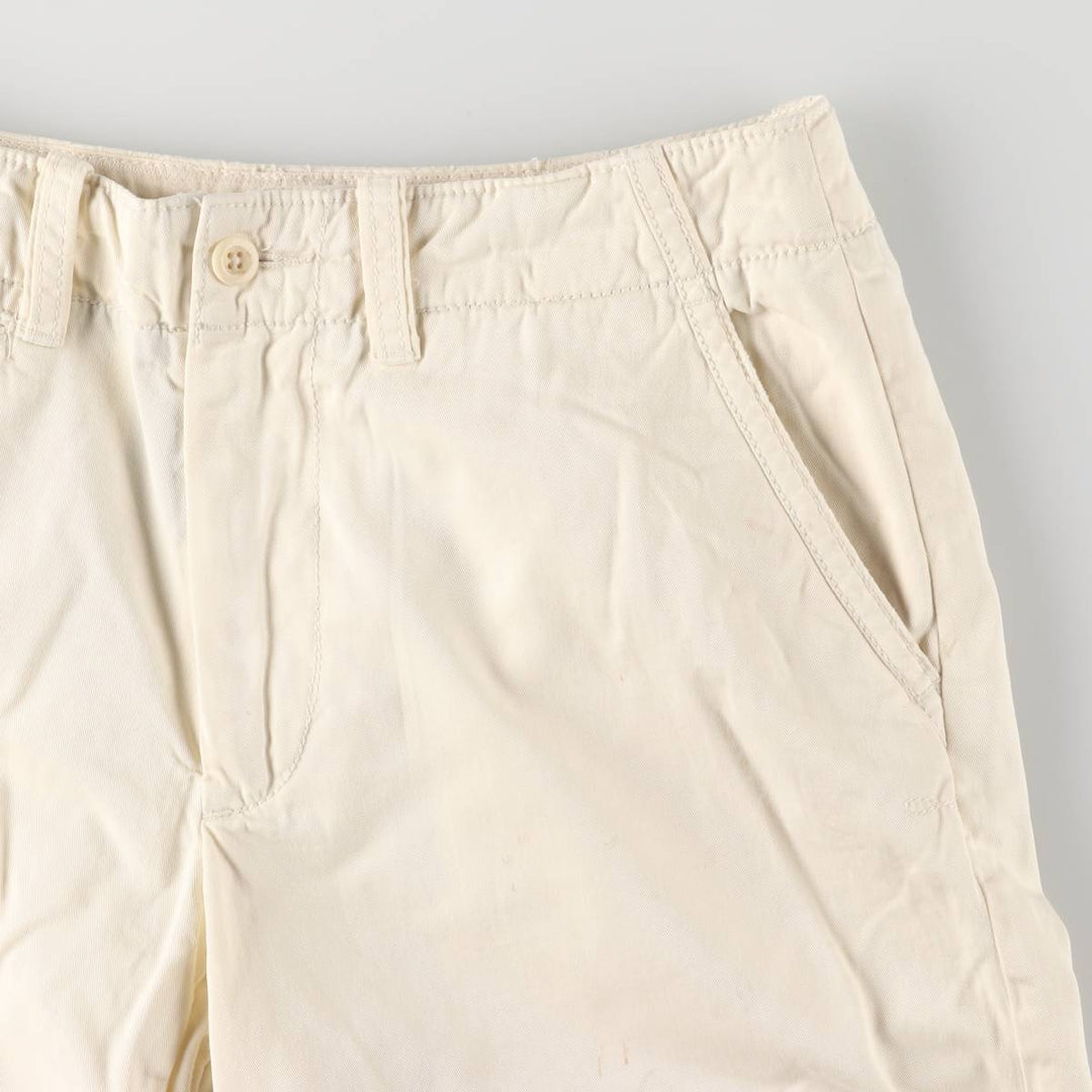 Ralph Lauren POLO by Ralph Lauren Chino Shorts Shorts Men's W33 equivalent cotton unbleached Vintage Second Hand
