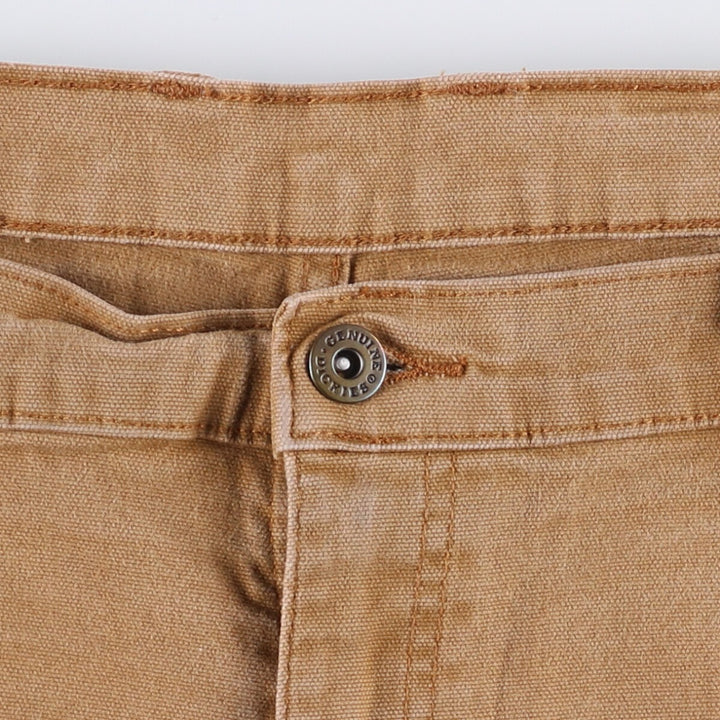 Dickies Duck Work Shorts, Men's, Size W38 cotton beige type brown Vintage Second Hand