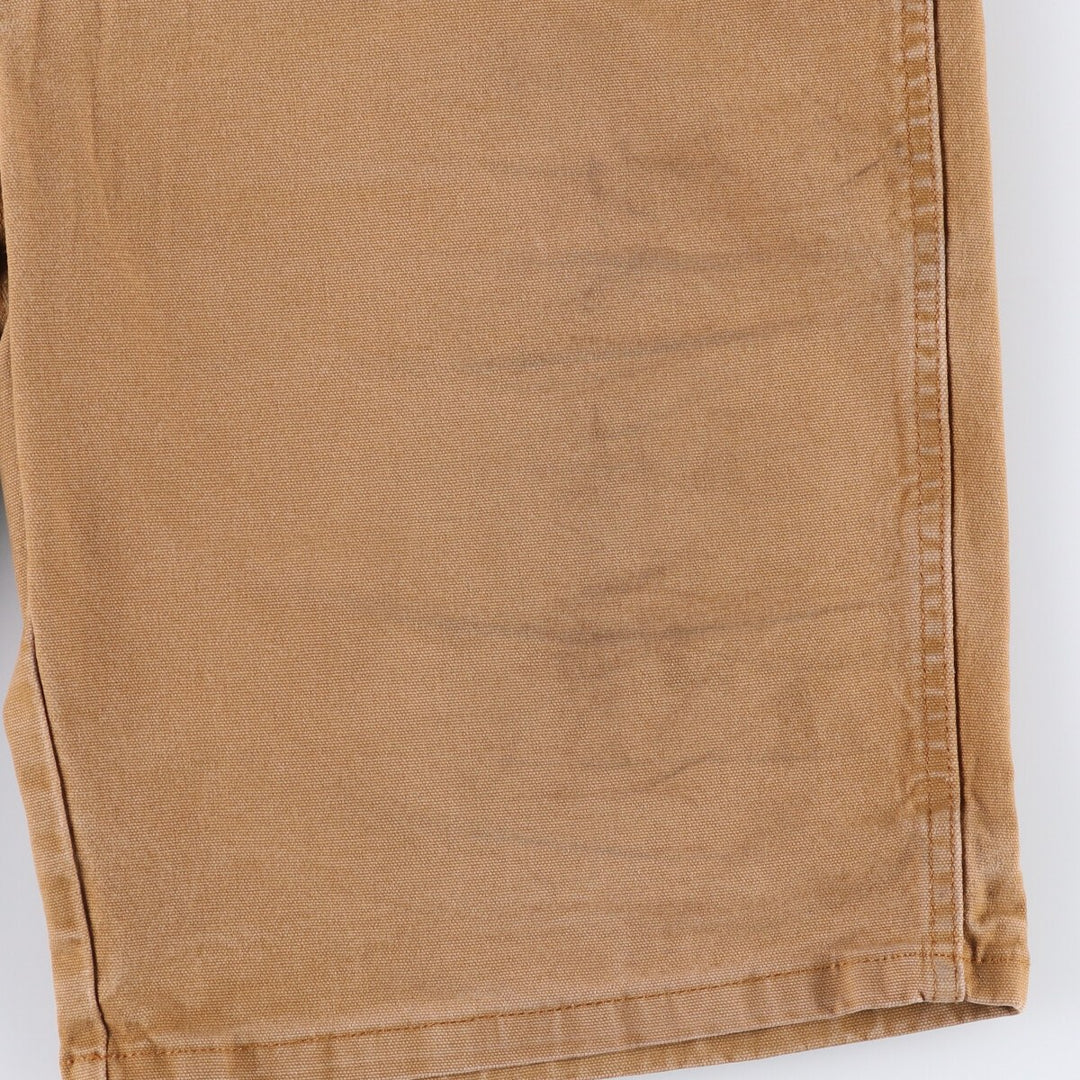 Dickies Duck Work Shorts, Men's, Size W38 cotton beige type brown Vintage Second Hand
