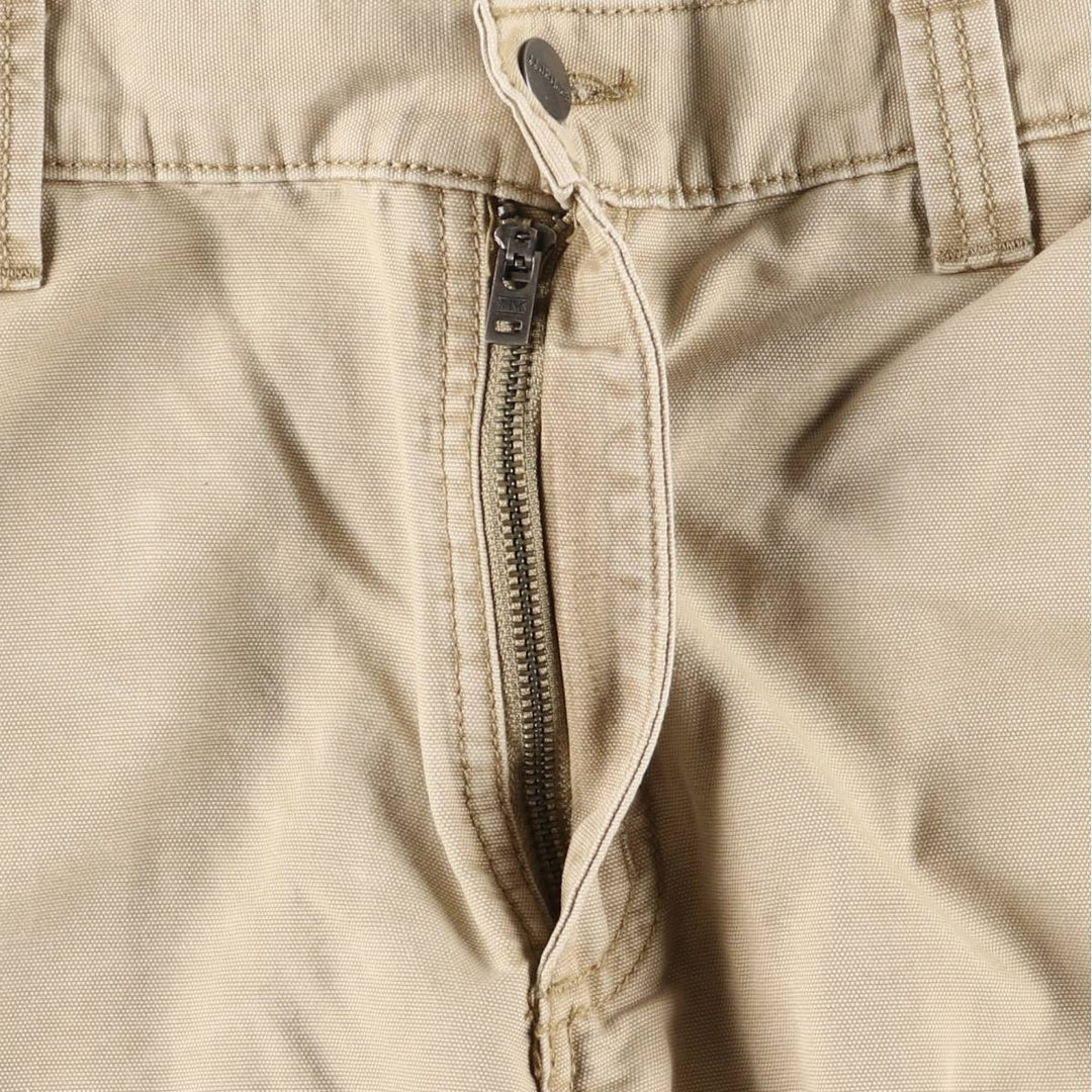 Carhartt Relaxed Fit Duck Painter Shorts, Men's, Size W35 cotton Khaki type beige Vintage Second Hand