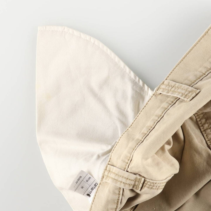 Carhartt Relaxed Fit Duck Painter Shorts, Men's, Size W35 cotton Khaki type beige Vintage Second Hand