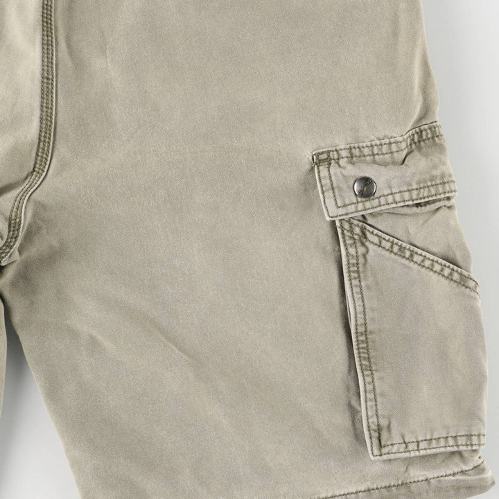 Carhartt Relaxed Fit Duck Painter Shorts, Men's, W34 equivalent cotton Khaki type Vintage Second Hand