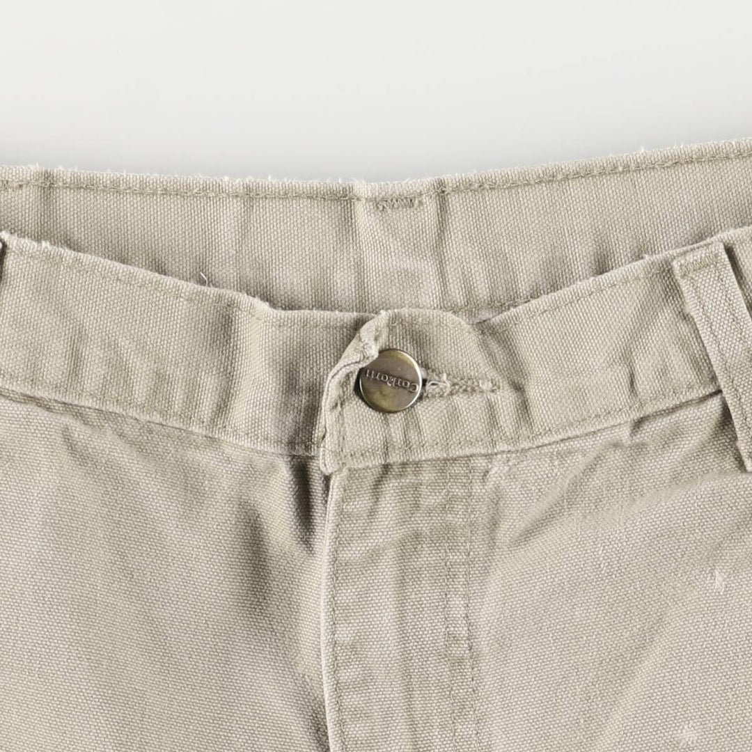 Carhartt Duck Painter Shorts, Shorts, Men's, W33 equivalent cotton Beige type Vintage Second Hand