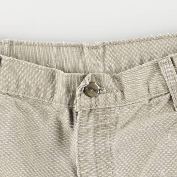 Carhartt Duck Painter Shorts, Shorts, Men's, W33 equivalent cotton Beige type Vintage Second Hand