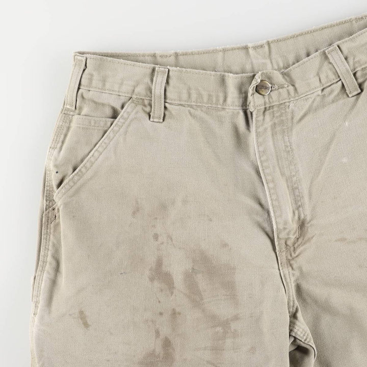 Carhartt Duck Painter Shorts, Shorts, Men's, W33 equivalent cotton Beige type Vintage Second Hand