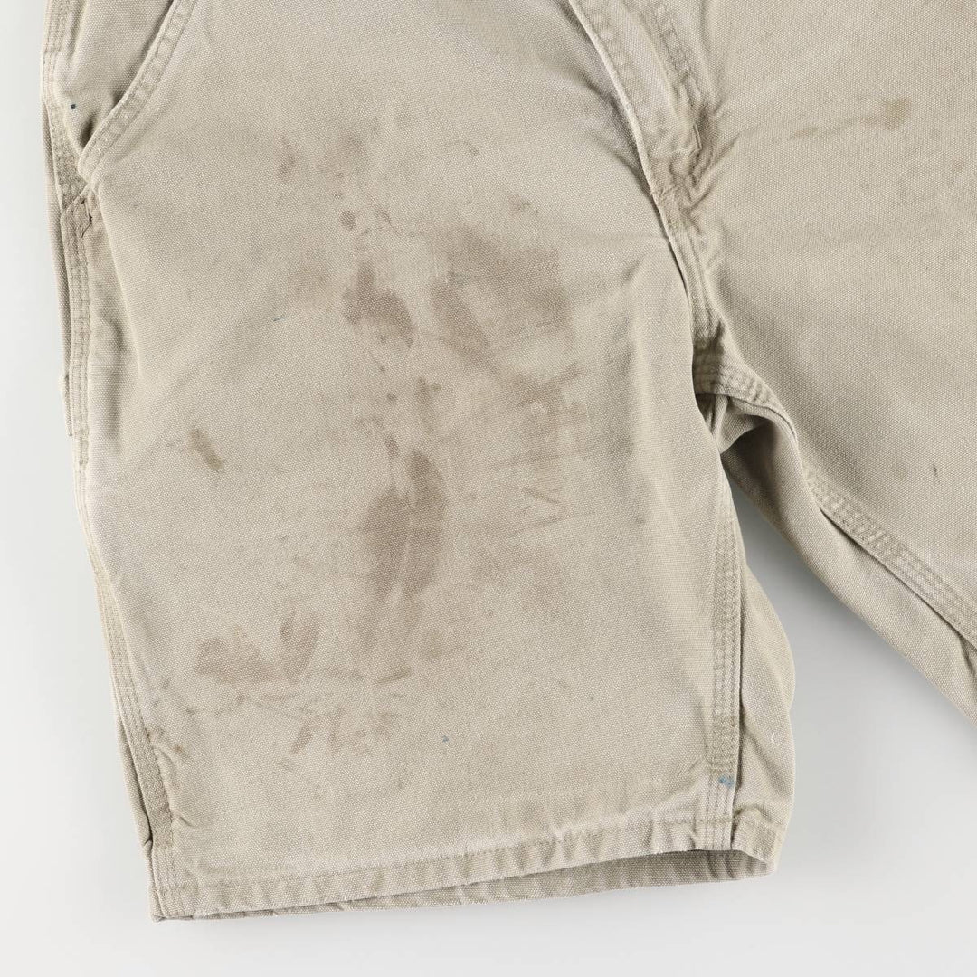 Carhartt Duck Painter Shorts, Shorts, Men's, W33 equivalent cotton Beige type Vintage Second Hand