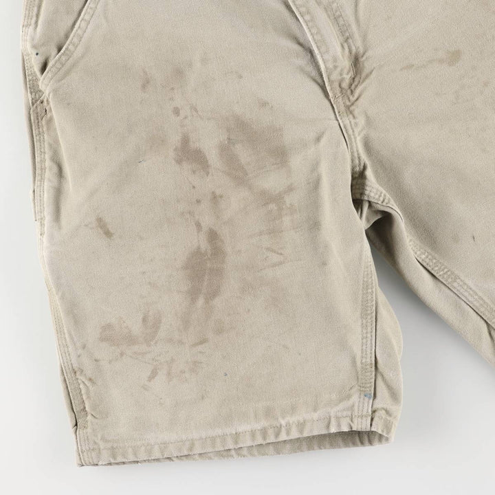 Carhartt Duck Painter Shorts, Shorts, Men's, W33 equivalent cotton Beige type Vintage Second Hand
