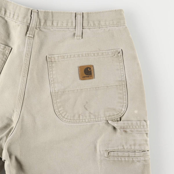 Carhartt Duck Painter Shorts, Shorts, Men's, W33 equivalent cotton Beige type Vintage Second Hand
