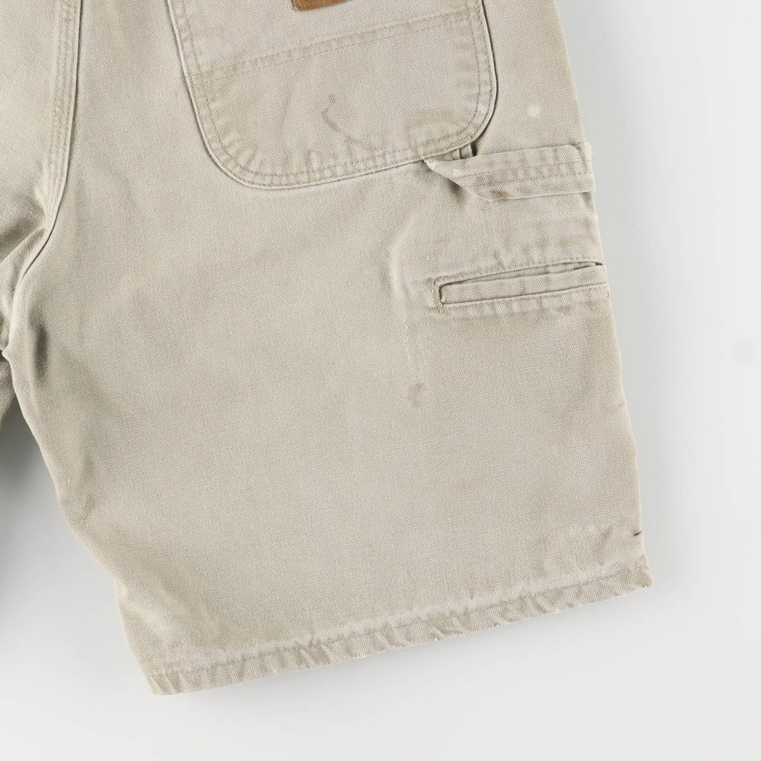 Carhartt Duck Painter Shorts, Shorts, Men's, W33 equivalent cotton Beige type Vintage Second Hand
