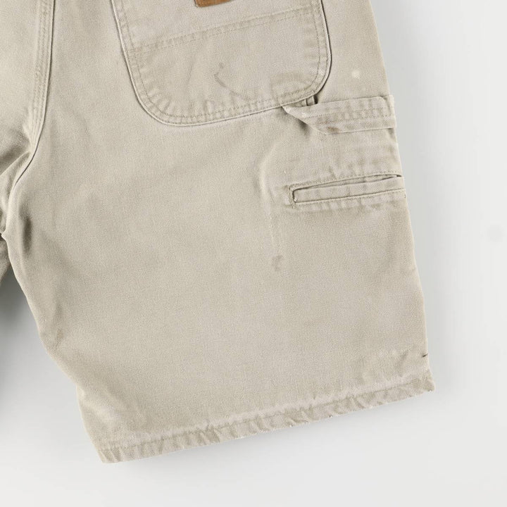 Carhartt Duck Painter Shorts, Shorts, Men's, W33 equivalent cotton Beige type Vintage Second Hand