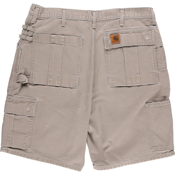 Carhartt Duck Cargo Shorts, Men's, Size W35 unclear gray type Vintage Second Hand