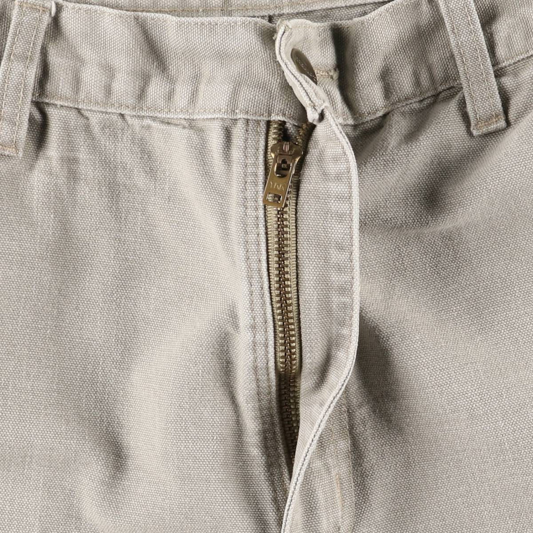 Carhartt Duck Painter Shorts, Shorts, Men's, W34 equivalent cotton pale white type Vintage Second Hand