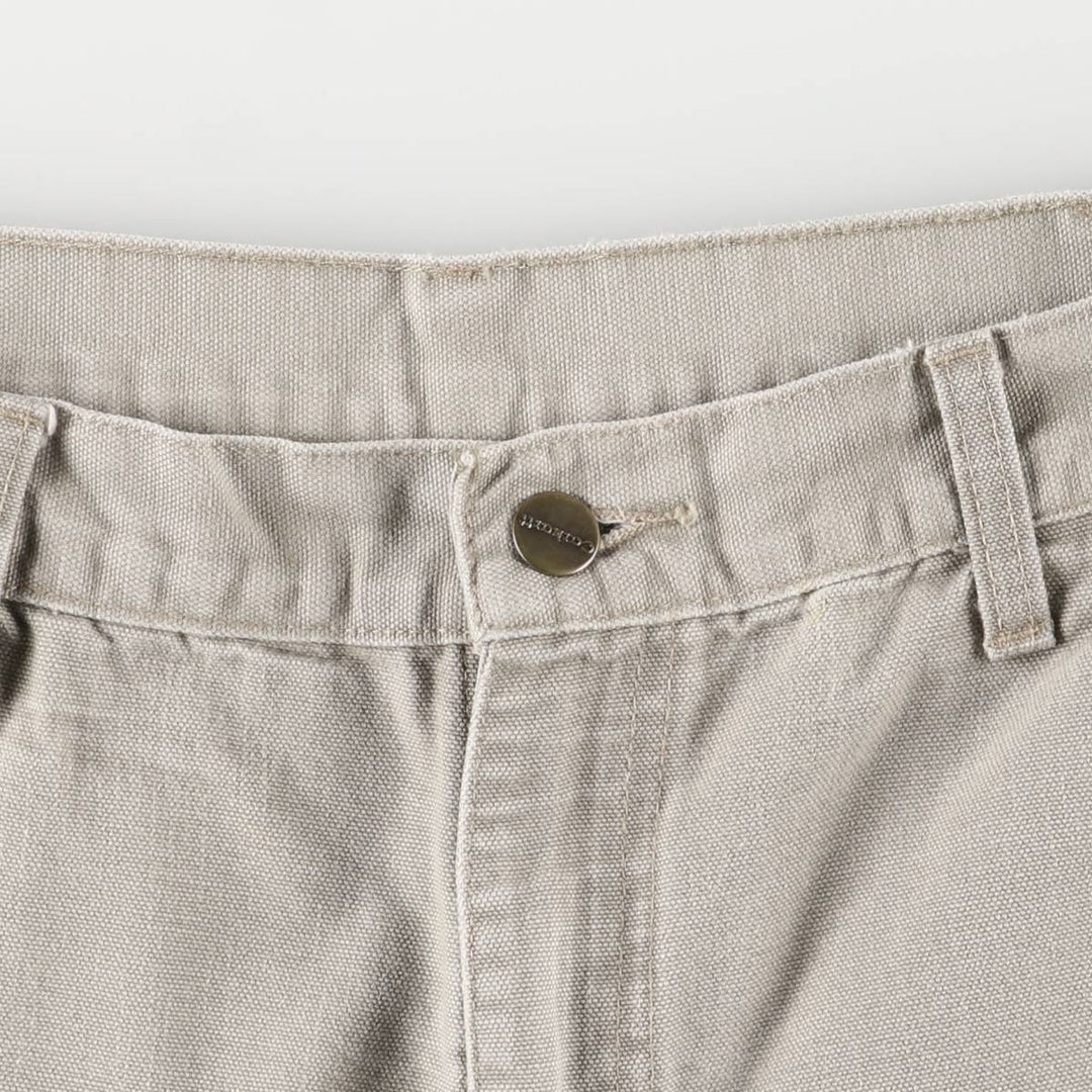 Carhartt Duck Painter Shorts, Shorts, Men's, W34 equivalent cotton pale white type Vintage Second Hand