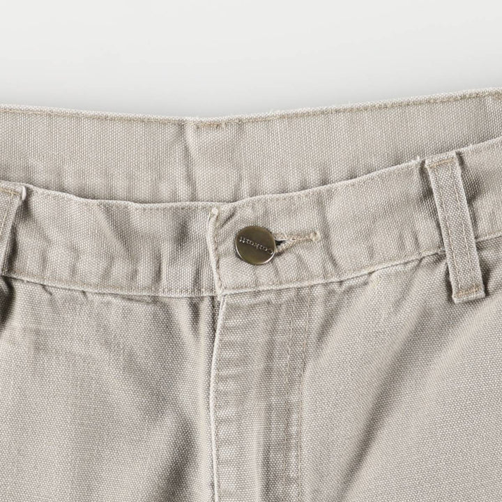 Carhartt Duck Painter Shorts, Shorts, Men's, W34 equivalent cotton pale white type Vintage Second Hand