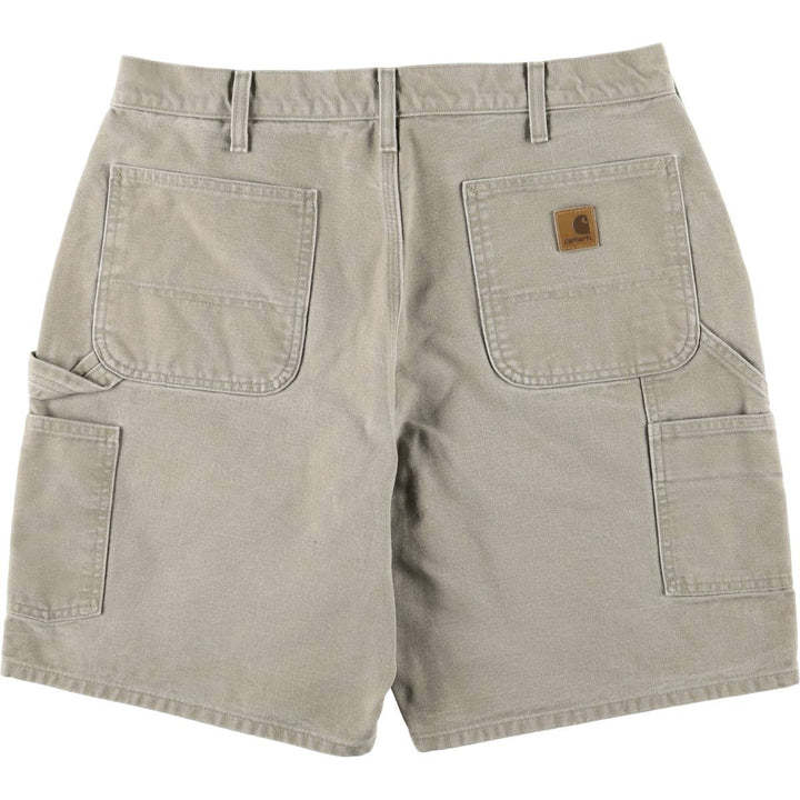 Carhartt Duck Painter Shorts, Shorts, Men's, W35 equivalent cotton Khaki type beige Vintage Second Hand