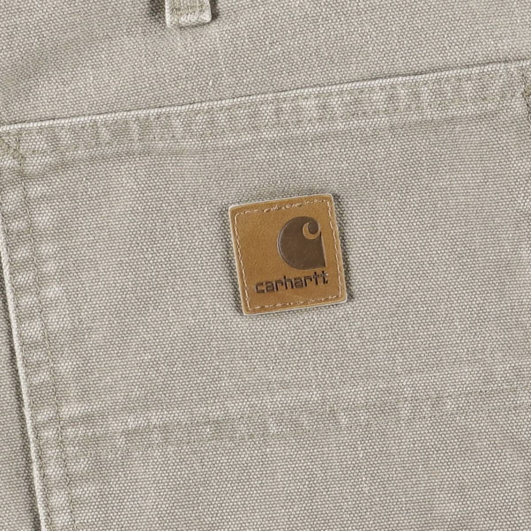 Carhartt Duck Painter Shorts, Shorts, Men's, W35 equivalent cotton Khaki type beige Vintage Second Hand