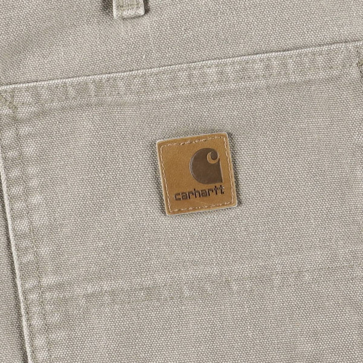 Carhartt Duck Painter Shorts, Shorts, Men's, W35 equivalent cotton Khaki type beige Vintage Second Hand