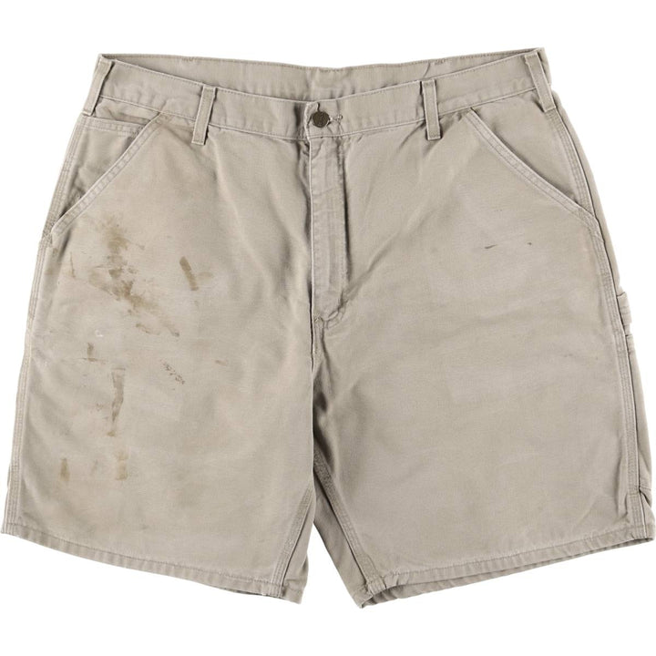 Carhartt Duck Painter Shorts, Shorts, Men's, W38 equivalent cotton Beige type Vintage Second Hand