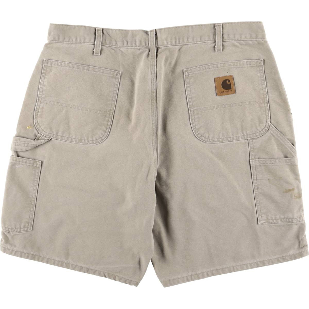 Carhartt Duck Painter Shorts, Shorts, Men's, W38 equivalent cotton Beige type Vintage Second Hand