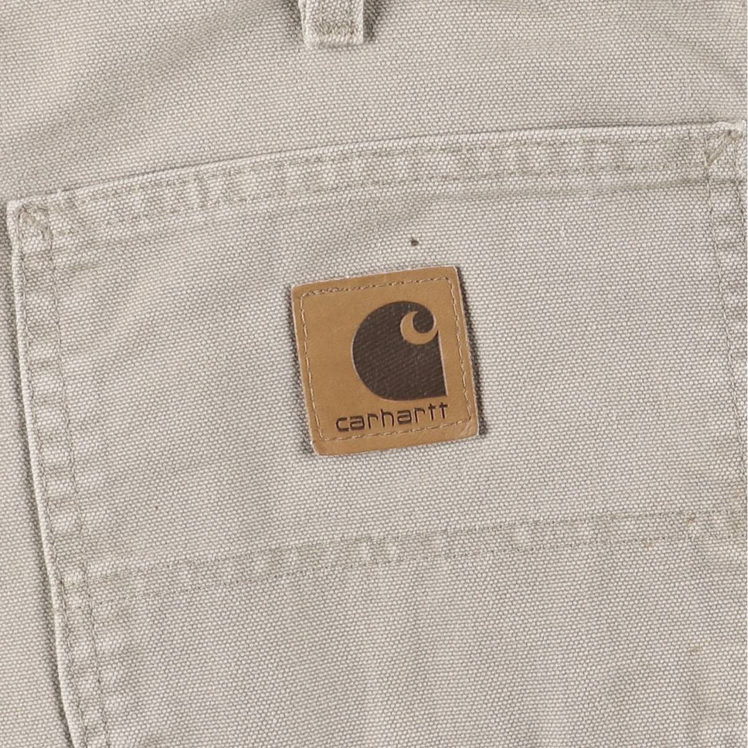 Carhartt Duck Painter Shorts, Shorts, Men's, W38 equivalent cotton Beige type Vintage Second Hand