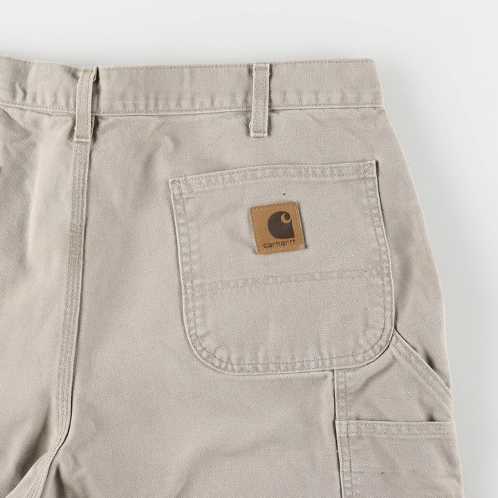 Carhartt Duck Painter Shorts, Shorts, Men's, W38 equivalent cotton Beige type Vintage Second Hand